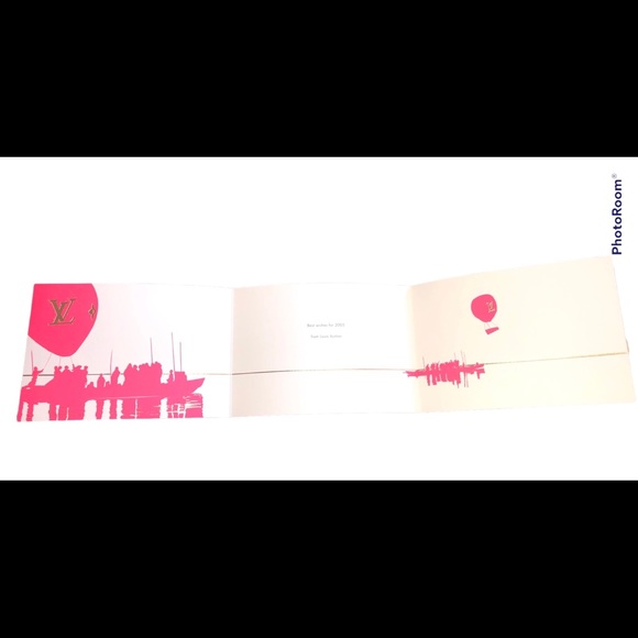 Louis Vuitton “Best Wishes for 2005” greeting foldout card - Picture 8 of 8